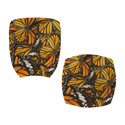 Tiger Monarch Butterfly Pattern Print Office Chair Cover