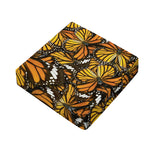 Tiger Monarch Butterfly Pattern Print Outdoor Seat Cushion Cover