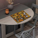 Tiger Monarch Butterfly Pattern Print Placemat