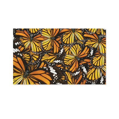 Tiger Monarch Butterfly Pattern Print Polyester Flag