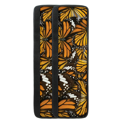Tiger Monarch Butterfly Pattern Print Refrigerator Handle Covers