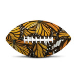 Tiger Monarch Butterfly Pattern Print Rugby Ball