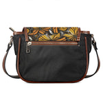 Tiger Monarch Butterfly Pattern Print Saddle Bag