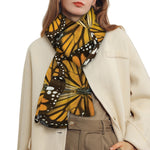 Tiger Monarch Butterfly Pattern Print Scarf