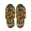 Tiger Monarch Butterfly Pattern Print Slippers