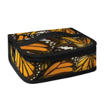 Tiger Monarch Butterfly Pattern Print Small Lunch Bag
