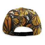 Tiger Monarch Butterfly Pattern Print Snapback Cap