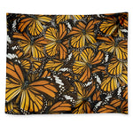 Tiger Monarch Butterfly Pattern Print Tapestry