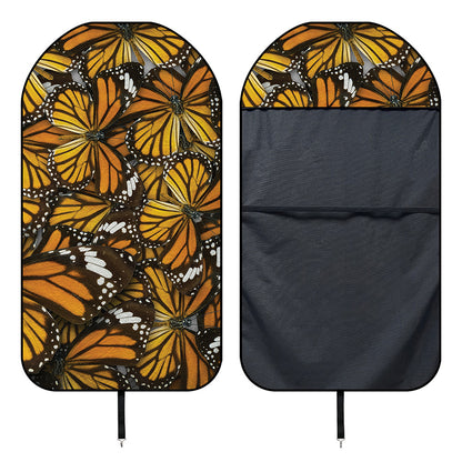 Tiger Monarch Butterfly Pattern Print Waterproof Car Seat Cover