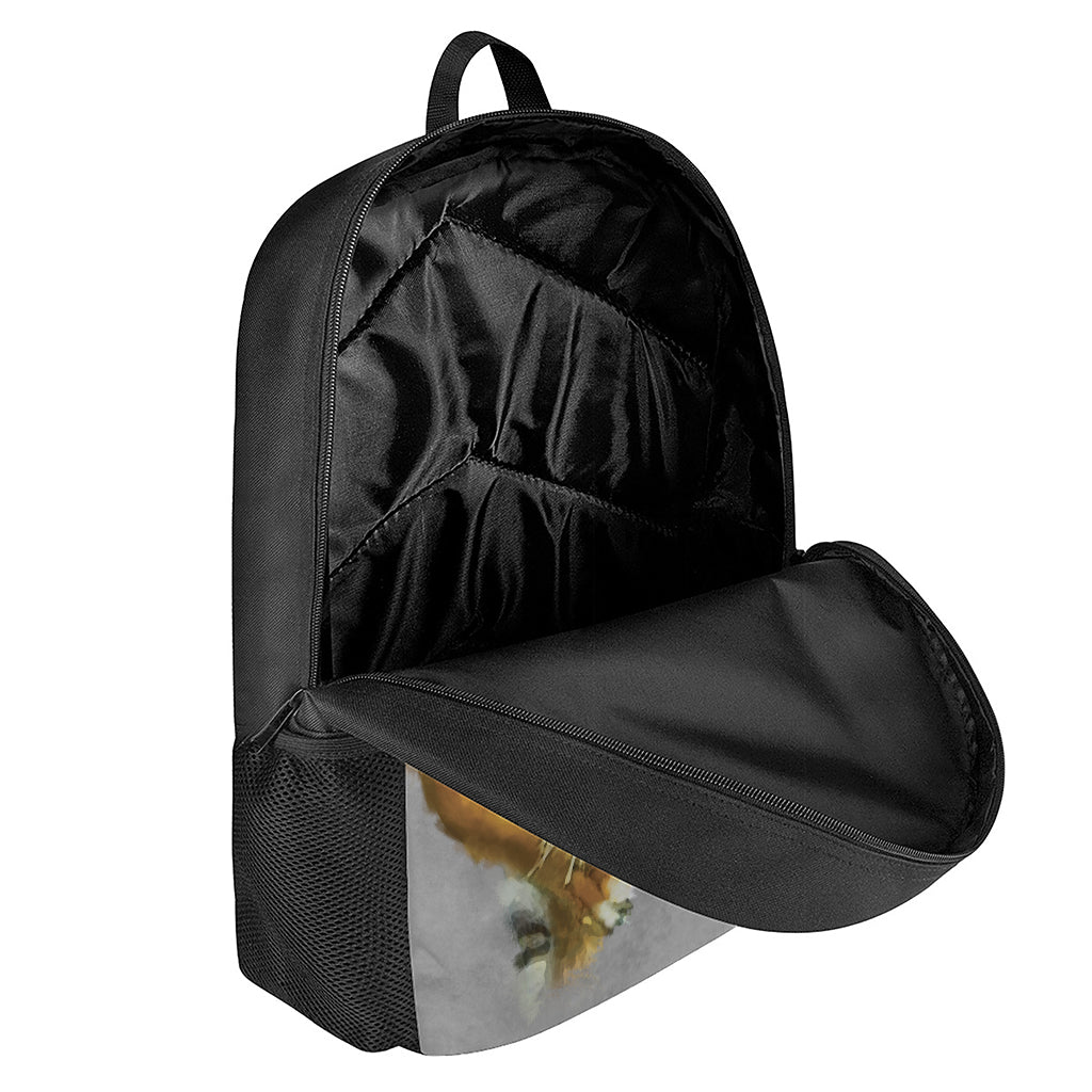 Tiger Painting Print 17 Inch Backpack