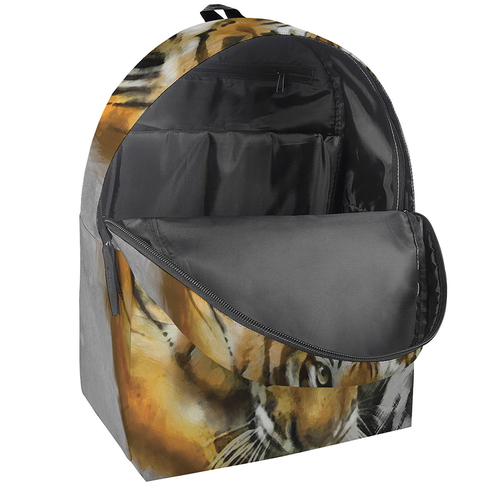 Tiger Painting Print Backpack
