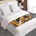 Tiger Painting Print Bed Runner