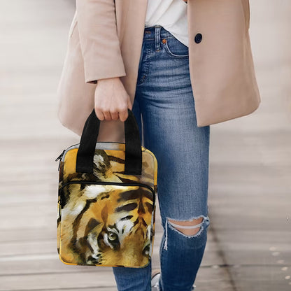 Tiger Painting Print Bible Tote Bag
