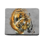 Tiger Painting Print Bifold Wallet
