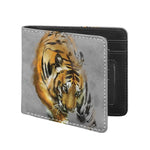 Tiger Painting Print Bifold Wallet