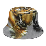 Tiger Painting Print Bucket Hat