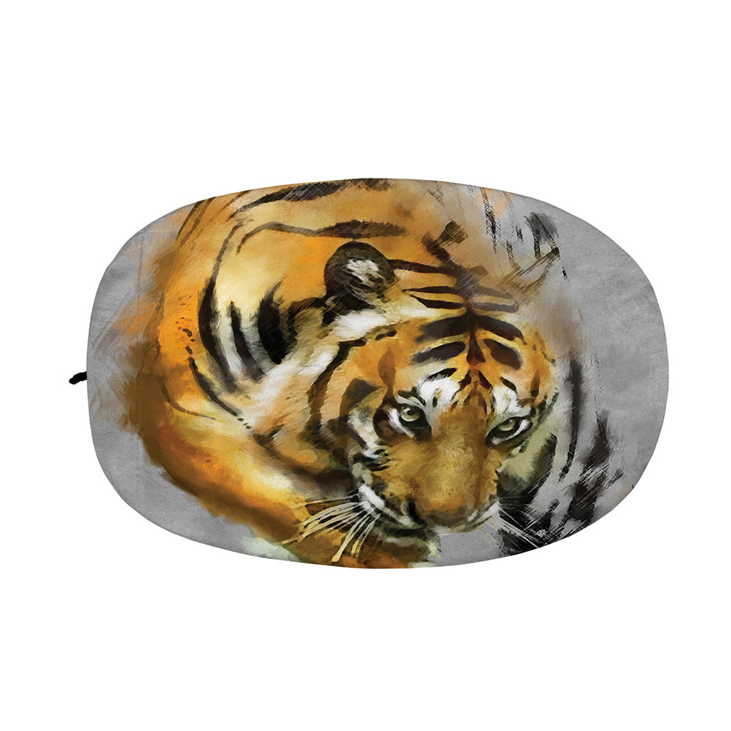 Tiger Painting Print Car Side Mirror Covers