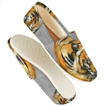 Tiger Painting Print Casual Shoes