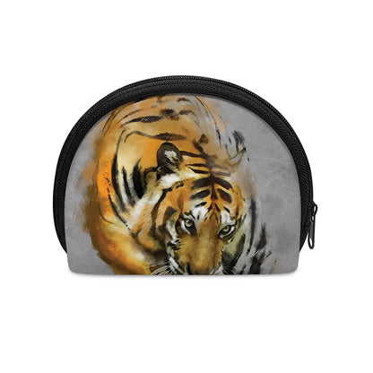 Tiger Painting Print Coin Purse