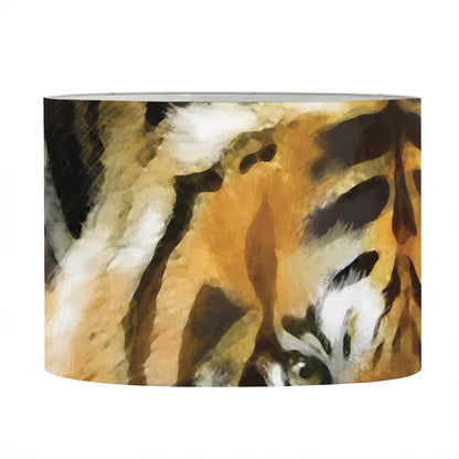 Tiger Painting Print Drum Lamp Shade