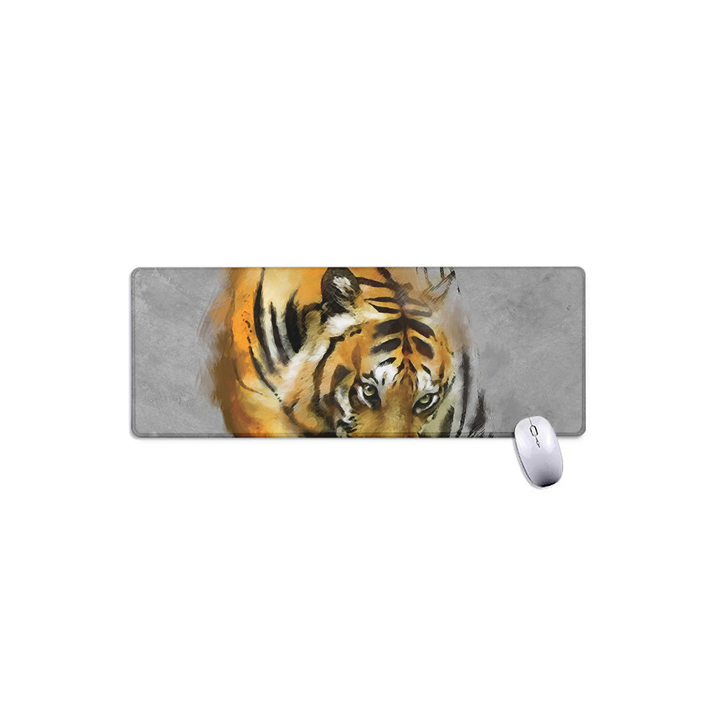 Tiger Painting Print Extended Mouse Pad