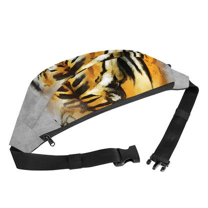 Tiger Painting Print Fanny Pack