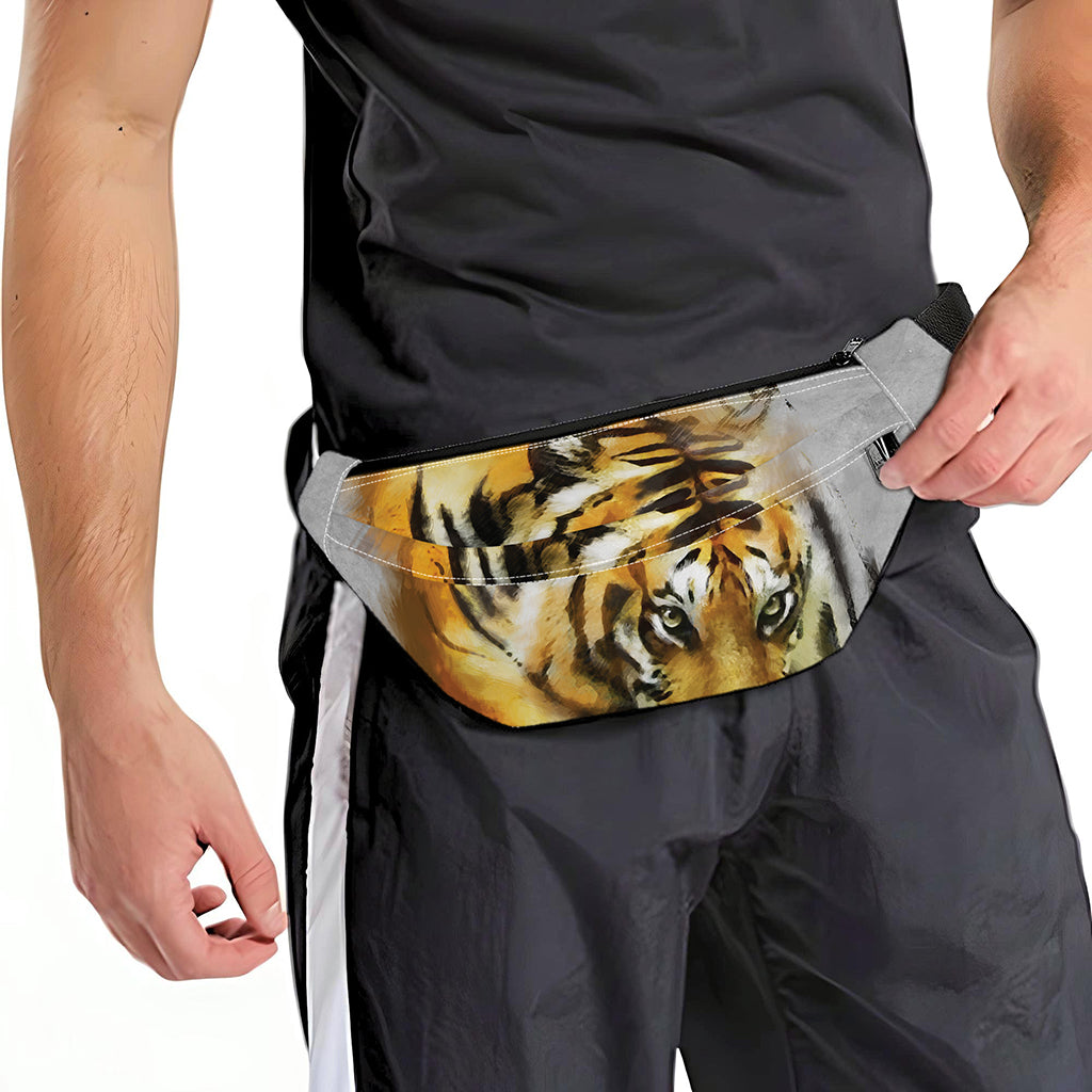 Tiger Painting Print Fanny Pack