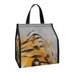 Tiger Painting Print Insulated Lunch Tote