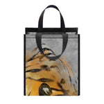 Tiger Painting Print Insulated Lunch Tote