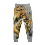 Tiger Painting Print Jogger Pants