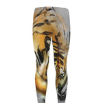 Tiger Painting Print Men's leggings