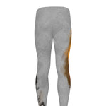 Tiger Painting Print Men's leggings