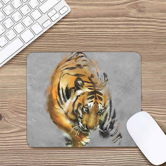 Tiger Painting Print Mouse Pad