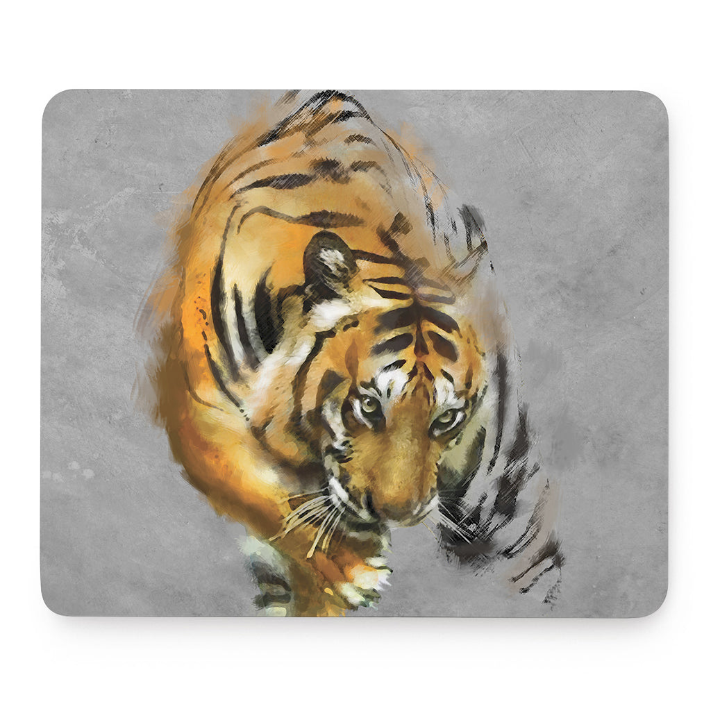 Tiger Painting Print Mouse Pad