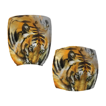 Tiger Painting Print Office Chair Cover