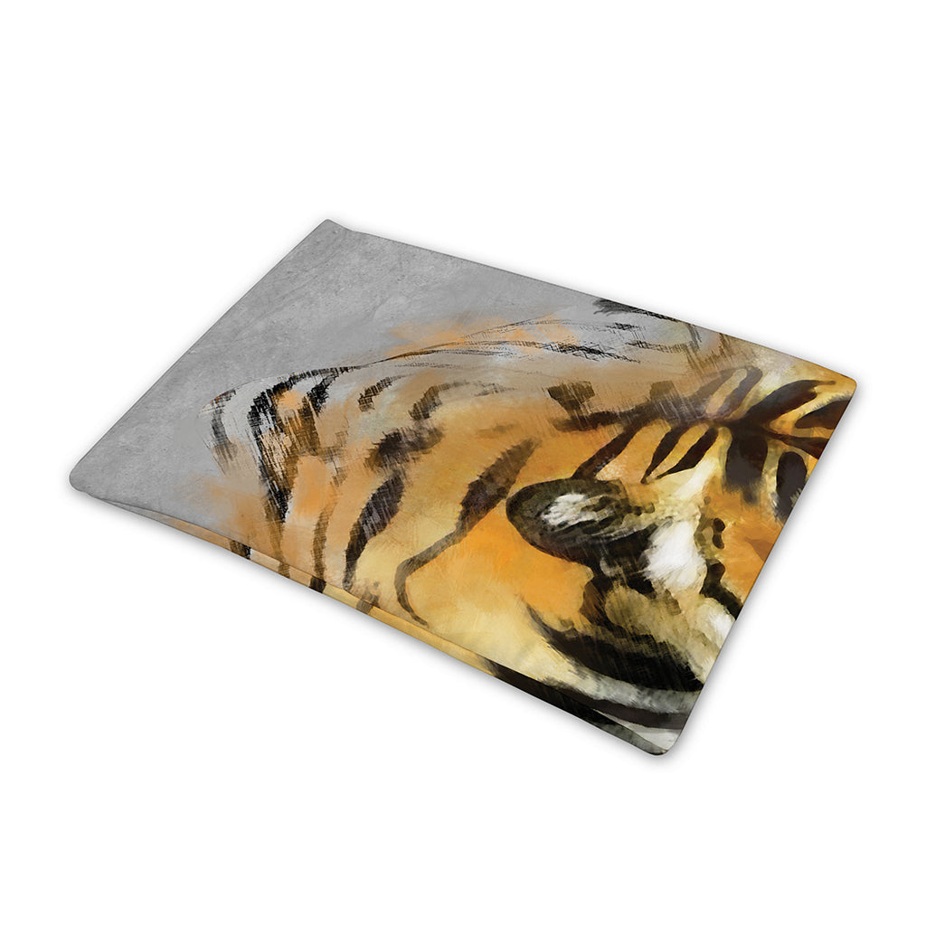 Tiger Painting Print Pet Cooling Mat Cover