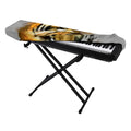 Tiger Painting Print Piano Keyboard Cover