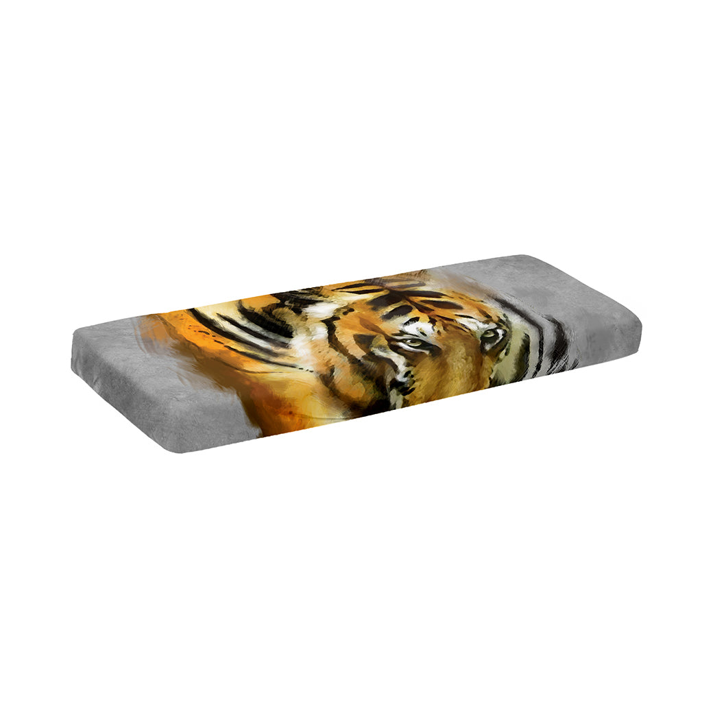 Tiger Painting Print Piano Keyboard Cover