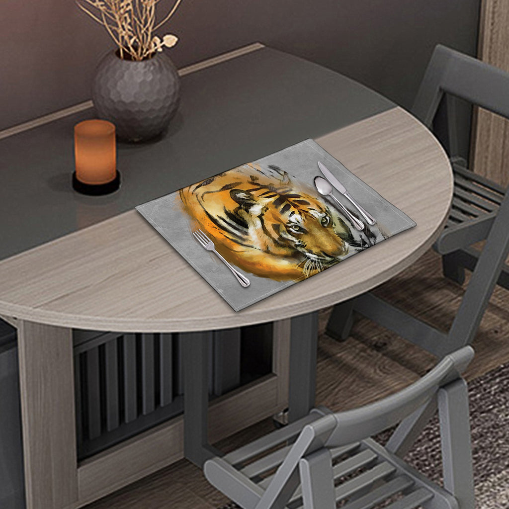 Tiger Painting Print Placemat