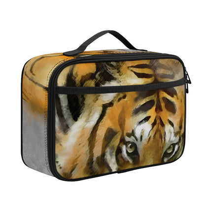 Tiger Painting Print Portable Lunch Bag