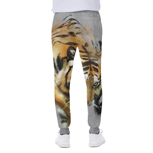 Tiger Painting Print Scuba Joggers