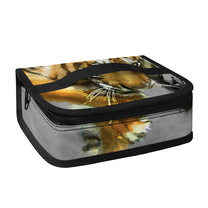 Tiger Painting Print Small Lunch Bag