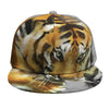 Tiger Painting Print Snapback Cap