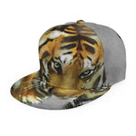 Tiger Painting Print Snapback Cap