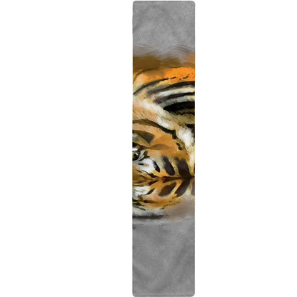 Tiger Painting Print Table Runner
