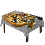 Tiger Painting Print Tablecloth
