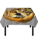 Tiger Painting Print Tablecloth