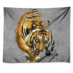 Tiger Painting Print Tapestry