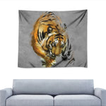 Tiger Painting Print Tapestry