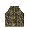 Tiger Stripe Camouflage Pattern Print Adjustable Apron